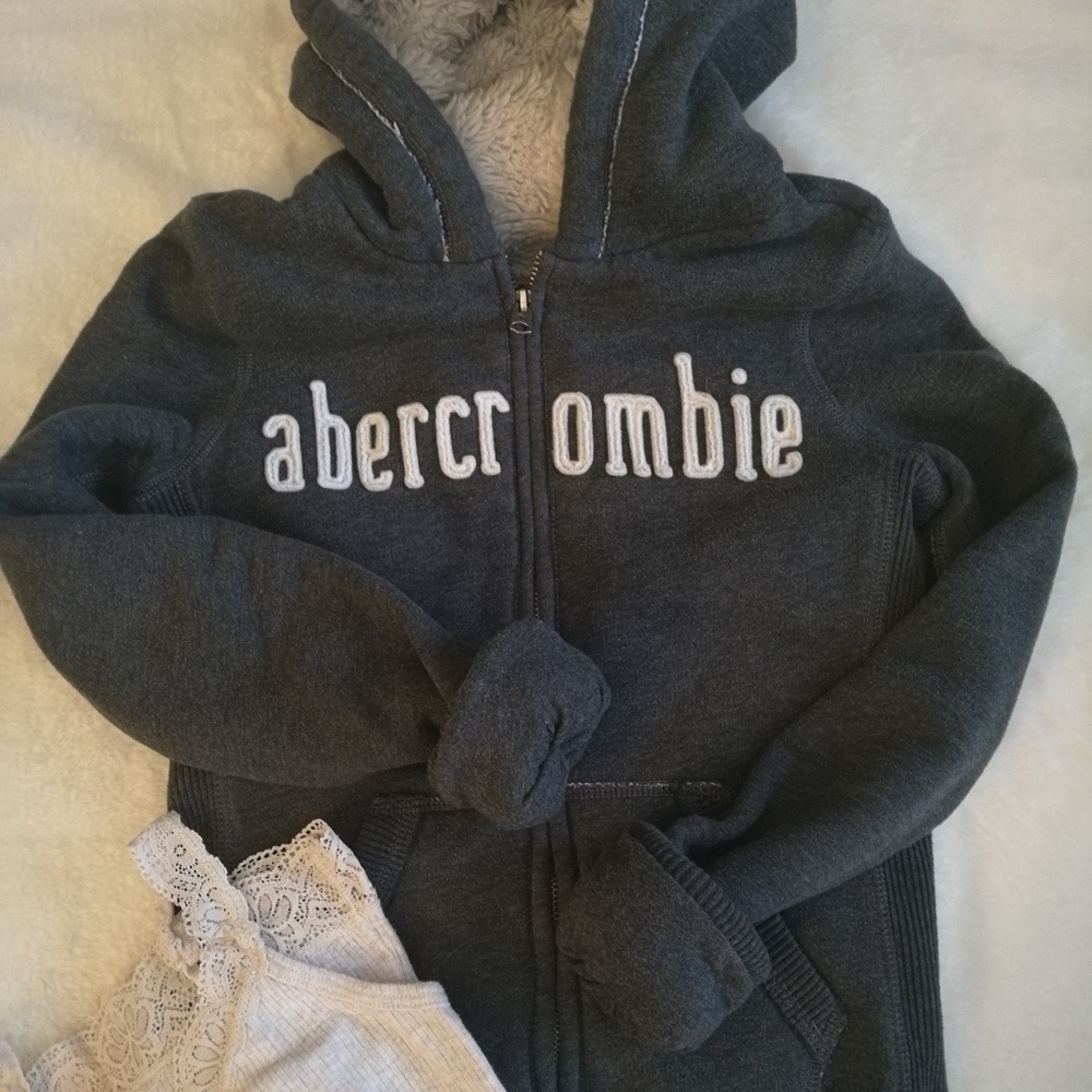 Abercrombie zip-up hoodie